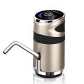 Электрическая помпа для воды Water Dispenser XL-129 серебристая USB • Автоматический диспенсер XL-129 для бутылки питьевой воды и бутыля 19 л серебристый