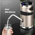 Электрическая помпа для воды Water Dispenser XL-129 серебристая USB • Автоматический диспенсер XL-129 для бутылки питьевой воды и бутыля 19 л серебристый