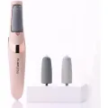Электрическая пилка для ног Flawless Pedi · Аппарат – пемза для педикюра с двумя насадками · USB зарядка