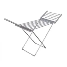 Электрическая сушилка для белья напольная раскладная 230 Вт ∙ Сушилка для одежды с подогревом складная алюминиевая Электрическая сушилка для белья напольная раскладная 230 Вт ∙ Сушилка для одежды с подогревом складная алюминиевая