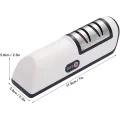 Электрическая точилка для ножей и ножниц с аккумулятором • USB электрическая точилка для кухонных инструментов