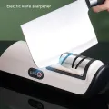 Электрическая точилка для ножей и ножниц с аккумулятором • USB электрическая точилка для кухонных инструментов