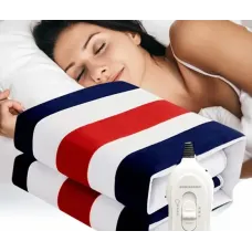 Электрическая согревающая простынь – матрас с подогревом Electric Blanket, 150х70 см ∙ Электропростынь электроматрас с сумкой