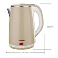 Электрический чайник AURORA AU-3409, 2 л · Бежевый