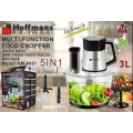 Электрический измельчитель Hoffmans HM-8857 • Универсальный прибор для кухни 3 л 1800Вт