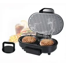 Электрический прижимной гриль Бургер мейкер RAF 245, 750W Бутербродница – котлетница – гриль для бургеров