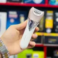 Эпилятор для тела 6 в 1 KM-7115 белый • Женский набор для удаления волос, бритья, тримминга, зоны бикини, ног, рук и домашнего ухода