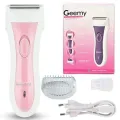 Эпилятор женский аккумуляторный GEMEI GM-3073 для удаления волос • Беспроводная электробритва-триммер для ног, зоны бикини и чувствительных участков