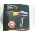 Фен для волос GEMEI GM-1750 NEW, мощность 2200W, режим Турбо CG23 PR4