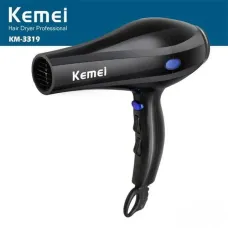Фен для волос с насадками Kemei KM-3319, мощность 1800Вт, Функция ионизации CG23 PR4