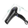 Фен для волос с насадками Kemei KM-3319, мощность 1800Вт, Функция ионизации CG23 PR4