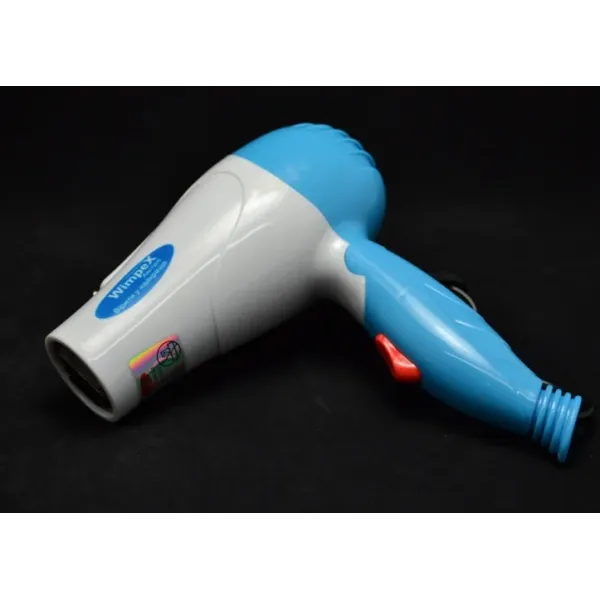 ФЕН для волос WIMPEX Wx 1301, мощность 1000W (Складной, портативный),2 температурных режима CG23 PR2