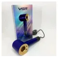 Фен для волос VGR V-445 синий 1600 Вт • Дорожный фен для сушки и укладки волос с 3 режимами работы