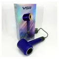 Фен для волос VGR V-445 синий 1600 Вт • Дорожный фен для сушки и укладки волос с 3 режимами работы