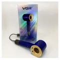 Фен для волос VGR V-445 синий 1600 Вт • Дорожный фен для сушки и укладки волос с 3 режимами работы