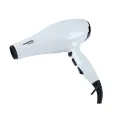 Фен Gemei GM-105 ∙ Домашний мощный фен с насадкой - дифуззор и концентратор, 2400 Вт ∙ Белый
