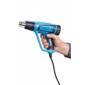 Фен промышленный Hot Air Gun 1600W 4 насадки X512 • Технический строительный фен для пайки, снятия краски, нагрева и термоусадки с насадками