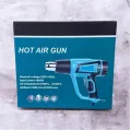 Фен промышленный Hot Air Gun 1600W 4 насадки X512 • Технический строительный фен для пайки, снятия краски, нагрева и термоусадки с насадками