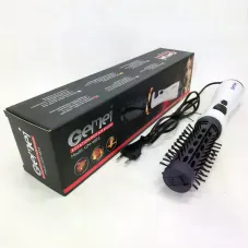 Фен-щетка для волос GEMEI GM-4826 1000W • Вращающийся фен-браш для сушки, укладки, объема и создания естественной волны