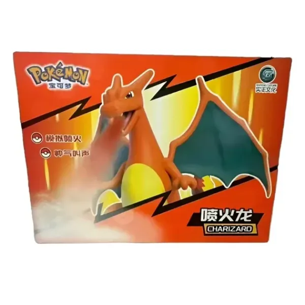 Фигурка покемона Чаризард Pokemon Charizard с эффектом распыления • Коллекционная игрушка дракон Чаризард для детей, фанатов аниме и подарка