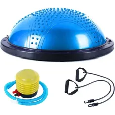 Фитбол-полусфера для фитнеса гимнастики и тренировки равновесия • Балансировочная платформа BOSU OSPORT