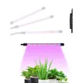 Фитолампа для растений 3 лампы • Гибкий LED-фитосветильник на прищепке для рассады и комнатных растений