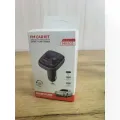 FM-трансмиттер Bluetooth HM103 с быстрой зарядкой • Автомобильный FM-модулятор HM103 с USB QC 3.0, Type-C PD, RGB-подсветкой, Hands Free и воспроизведением музыки с флешки