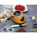 Фондю-машина Chocolatiere для приготовления горячего шоколада и 6 форм для конфет · Шоколадница из нержавеющей стали