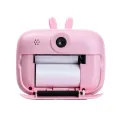 Фотоаппарат детский зайчик с мгновенной печатью снимков • Детская фотокамера с мгновенной печатью снимков 