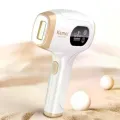 Фотоэпилятор Kemei KM-7106 белый • Домашний IPL-эпилятор для удаления волос на лице, ногах, руках, теле, подмышках и зоне бикини