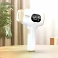 Фотоэпилятор Kemei KM-7106 белый • Домашний IPL-эпилятор для удаления волос на лице, ногах, руках, теле, подмышках и зоне бикини
