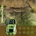 Фотоловушка A8-T31 4G • Охотничья камера ночного видения с солнечной батареей, PIR-датчиком движения и удалённым просмотром