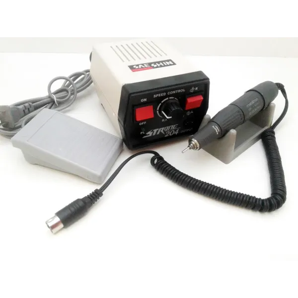 Фрезер Strong-204 для маникюра, 35.000 об/мин CG20 PR5