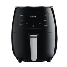 Фритюрница электрическая безмасляная Zepline ZP-085 3000W Аэрофритюрница аэрогриль на 6 л с LED дисплеем