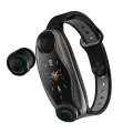 Фитнес браслет Smart Watch TWS T90 2 в 1 ∙ Умные часы + беспроводные наушники ∙ Шагомер ∙ Пульс ∙ Оксиметр ∙ Статистика сна и активности