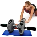 Фитнес колесо Тренажер гимнастический ролик с возвратом Power Stretch Roller Ролик для пресса