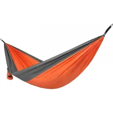 Гамак туристический парашютный с карабинами для кемпинга 140 х 280 см · Гамак садовый подвесной с карманом для дома, дачи, сада