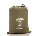 Гамак с москитной сеткой 220×120 см черный • Туристический подвесной гамак для кемпинга, дачи, отдыха, сада и защиты от насекомых