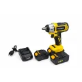 Гайковерт аккумуляторный бесщеточный ударный 2 АКБ YELLOW • Беспроводной ударный гайковерт для авто, гаража и мастерской
