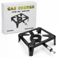 Газовая плита Gas Cooker SGB-04D 40×40 см • Чугунная одноконфорочная газовая горелка Gas Cooker SGB-04D под баллон пропан-бутан для казана, дачи и приготовления пищи на улице