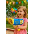 Генератор мыльных пузырей Bazooka Rocket Bubble Gun 69 • Пушка для мыльных пузырей с отверстиями и подсветкой