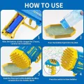 Генератор мыльных пузырей Bazooka Rocket Bubble Gun 69 • Пушка для мыльных пузырей с отверстиями и подсветкой