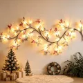 Гірлянда Метелики KAR289 1,5 м 30 LED USB • Світлодіодна гірлянда KAR289 для стіни та інтер'єру з теплим білим світлом