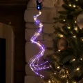 Гирлянда-пучок MA404multi на 500 LED, 20 нитей по 25 диодов • светодиодный «Конский хвост» мульти для декора ёлки, окон и витрин, статичный свет, питание 220 В