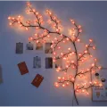 Гірлянда Сакура KAR307 1,8 м 96 LED USB • Декоративна гірлянда KAR307 з квітами, 8 режимами та теплим світлом для інтер'єру і свят