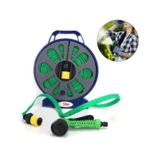 Гибкий поливочный шланг Garden Hose 10 м • Удлиняющийся шланг для сада огорода и дачи с универсальным подключением Гибкий поливочный шланг Garden Hose 10 м • Удлиняющийся шланг для сада огорода и дачи с универсальным подключением