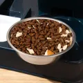 Кормушка с поилкой Pet Automatic 2 в 1 синяя • Автоматическая гравитационная кормушка Pet Automatic для кошек и собак с резервуарами для сухого корма и воды без электричества