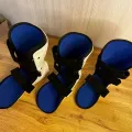 Голеностопный ортез VEN-1715A/2 правый S/M/L с жесткой фиксацией • Ортопедический фиксатор VEN-1715A/2 для правой стопы и голеностопного сустава