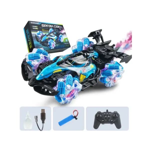 Гоночная машинка 21016 с пультом управления и эффектом дыма ∙ Машинка гоночная 21016 с пультом и дымом