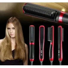 Расческа-выпрямитель для объема и разглаживания волос Hair Straightener HQT-908 Щетка - утюжок для волос 2 в 1 Расческа-выпрямитель для объема и разглаживания волос Hair Straightener HQT-908 Щетка - утюжок для волос 2 в 1